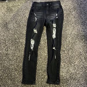 Black woman’s Jeans